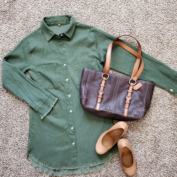 SOLD! VINTAGE- Coach Chelsea Handbag - Picture 4 of 11